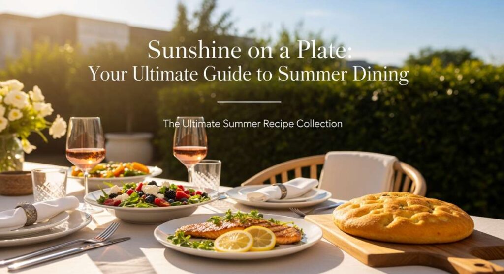 featured: sunshine on a plate: your ultimate guide to summer dining