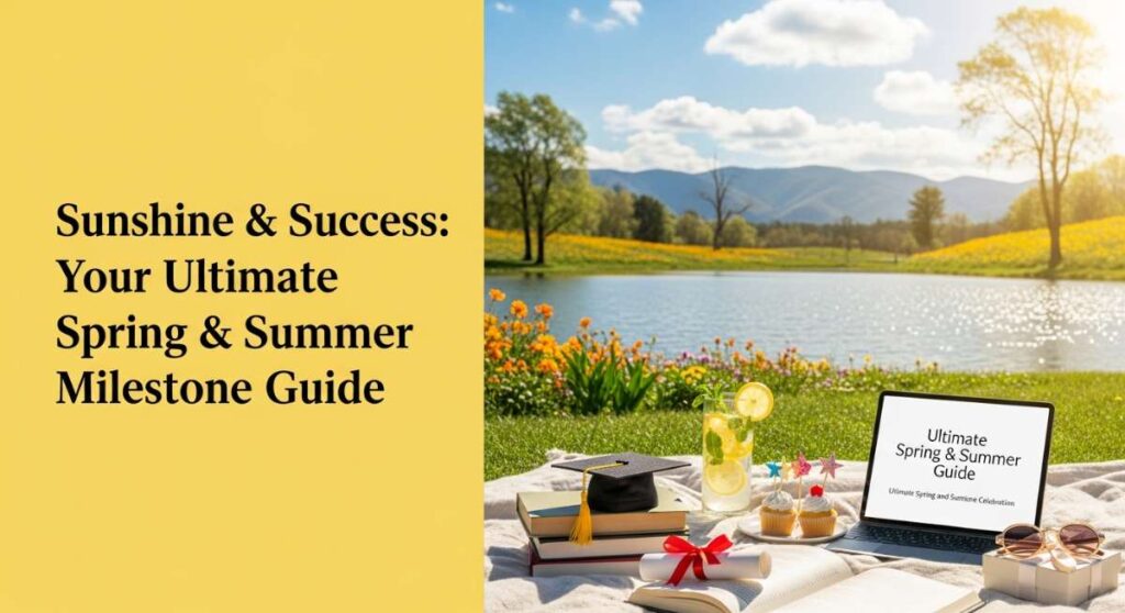 featured: sunshine & success: your ultimate spring & summer milestone guide