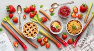 featured: sweet meets tart: 10 must try strawberry rhubarb recipes for summer