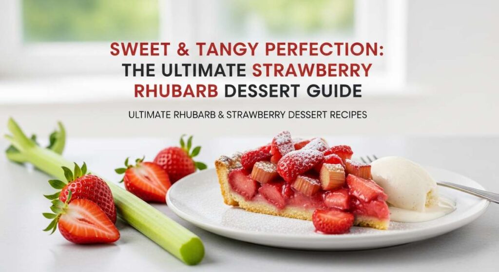 Sweet & Tangy Perfection: The Ultimate Strawberry Rhubarb Dessert Guide featured: sweet & tangy perfection: the ultimate strawberry rhubarb dessert guide