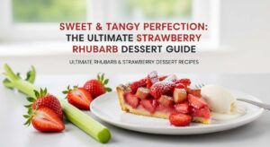featured: sweet & tangy perfection: the ultimate strawberry rhubarb dessert guide