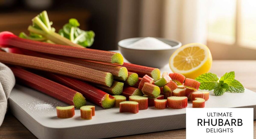 featured: sweet, tart, and totally irresistible: the ultimate rhubarb recipe collection