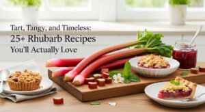 featured: tart, tangy, and timeless: 25+ rhubarb recipes you’ll actually love