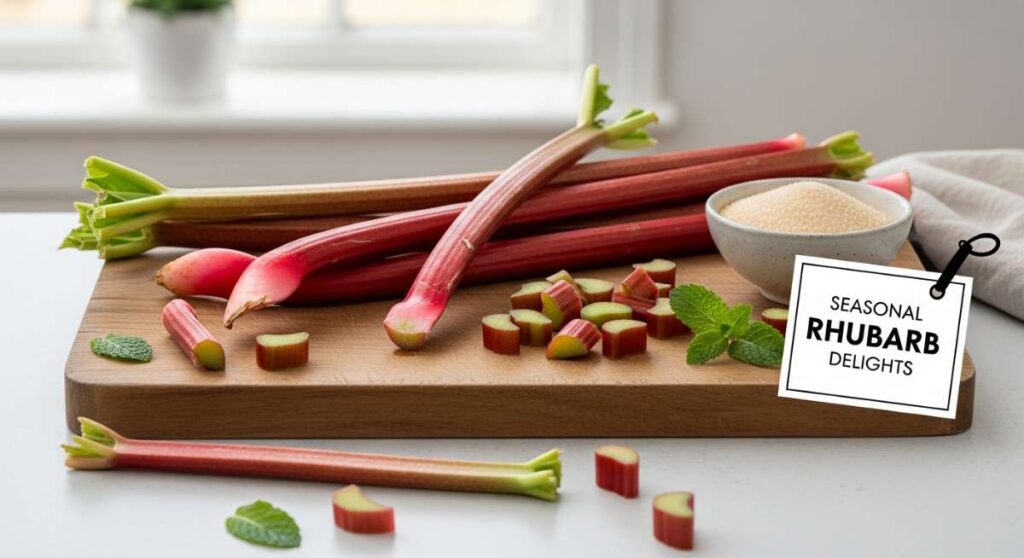 featured: tart & trendy: the ultimate guide to seasonal rhubarb