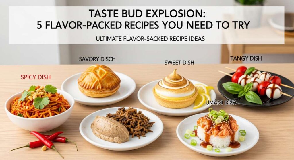 featured: taste bud explosion: 5 flavor packed recipes you need to try