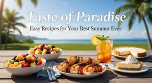 featured: taste of paradise: easy recipes for your best summer ever