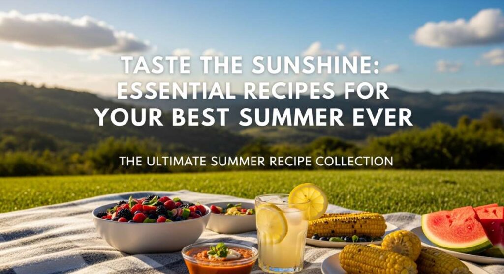 Taste the Sunshine: Essential Recipes for Your Best Summer Ever featured: taste the sunshine: essential recipes for your best summer ever