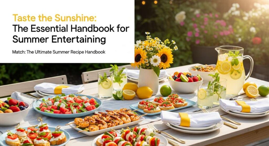 featured: taste the sunshine: the essential handbook for summer entertaining
