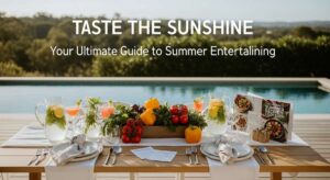 featured: taste the sunshine: your ultimate guide to summer entertaining