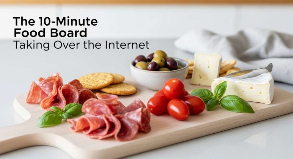 featured: the 10 minute food board taking over the internet