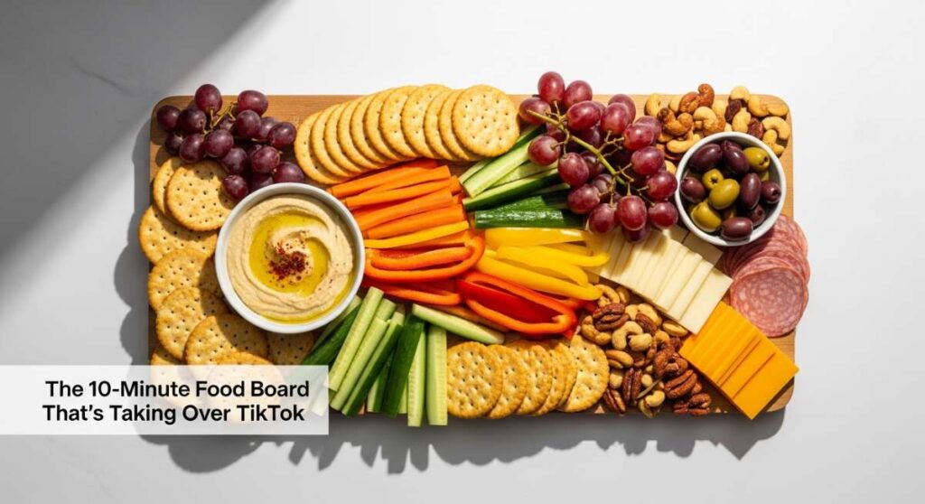 featured: the 10 minute food board that's taking over tiktok