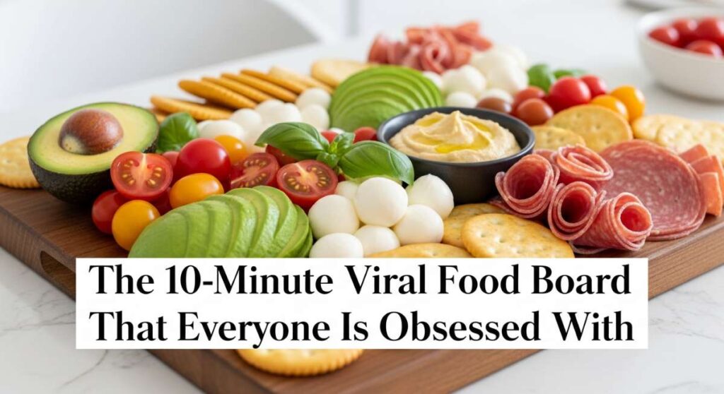 featured: the 10 minute viral food board that everyone is obsessed with