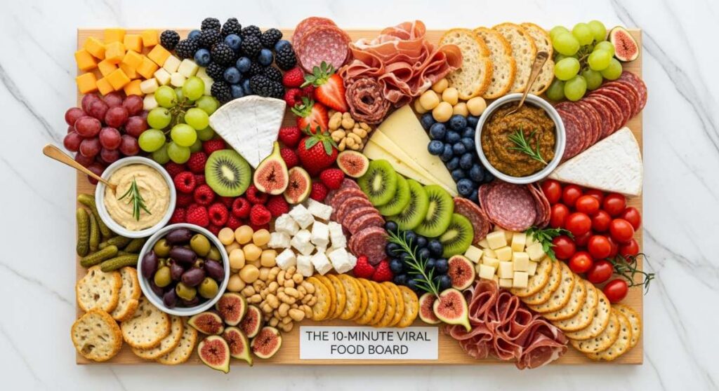 featured: the 10 minute viral food board that will impress every guest