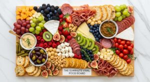 featured: the 10 minute viral food board that will impress every guest