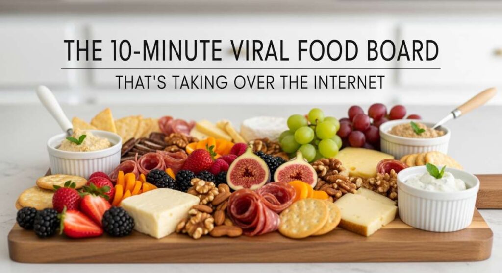 featured: the 10 minute viral food board that's taking over the internet