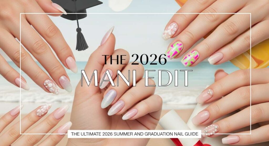 featured: the 2026 mani edit: every summer and graduation nail trend you need to know