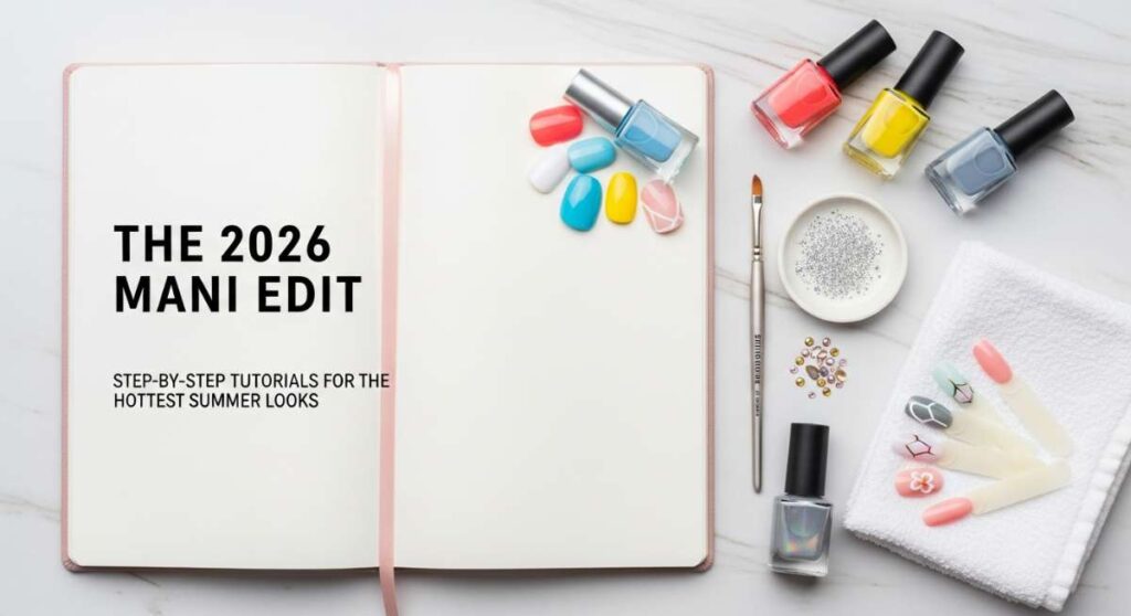 featured: the 2026 mani edit: step by step tutorials for the hottest summer looks