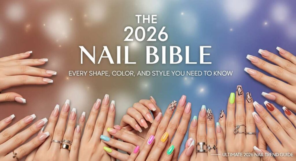 featured: the 2026 nail bible: every shape, color, and style you need to know