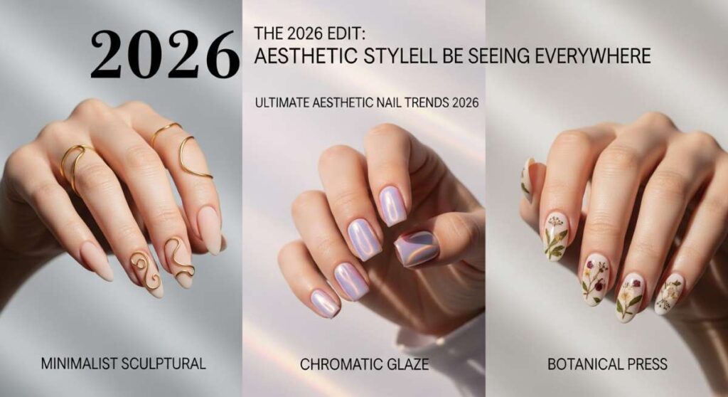 The 2026 Nail Edit: Aesthetic Styles You'll Be Seeing Everywhere featured: the 2026 nail edit: aesthetic styles you'll be seeing everywhere