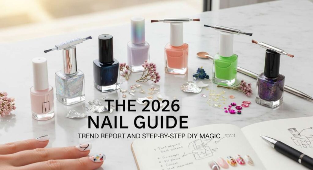 featured: the 2026 nail guide: trend report and step by step diy magic