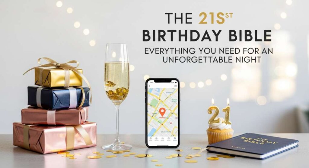 featured: the 21st birthday bible: everything you need for an unforgettable night