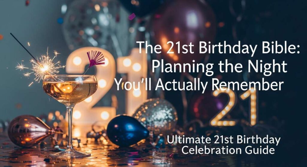 featured: the 21st birthday bible: planning the night you'll actually remember