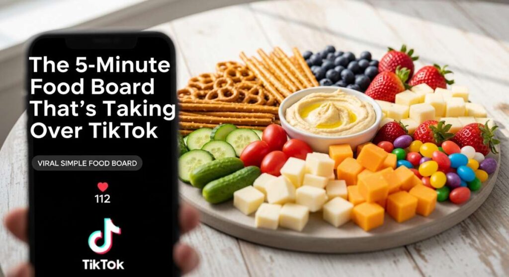 featured: the 5 minute food board that's taking over tiktok