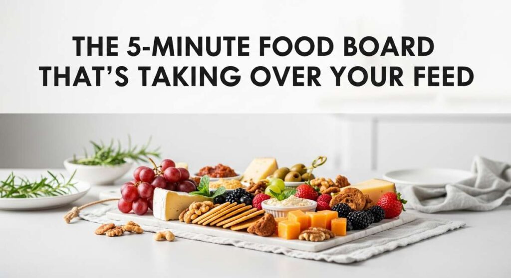 The 5-Minute Food Board That’s Taking Over Your Feed featured: the 5 minute food board that’s taking over your feed
