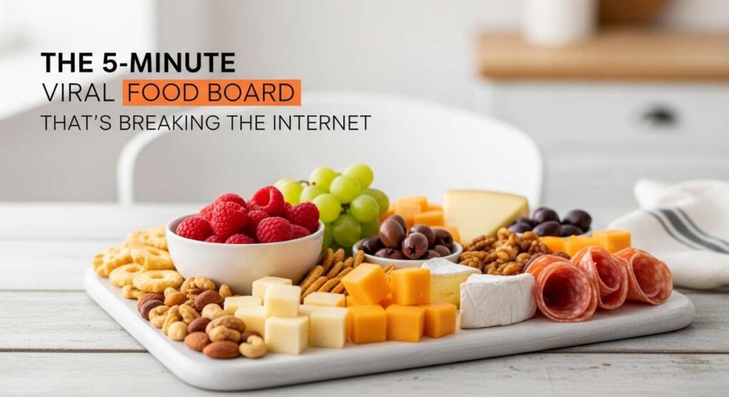 featured: the 5 minute viral food board that’s breaking the internet