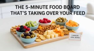 featured: the 5 minute viral food board that's taking over your feed