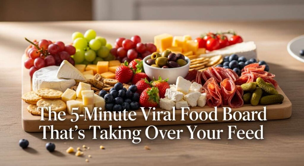 featured: the 5 minute viral food board that’s taking over your feed