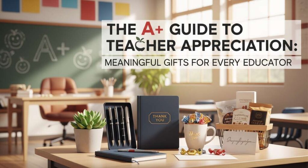 featured: the a+ guide to teacher appreciation: meaningful gifts for every educator