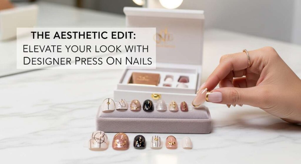 featured: the aesthetic edit: elevate your look with designer press on nails
