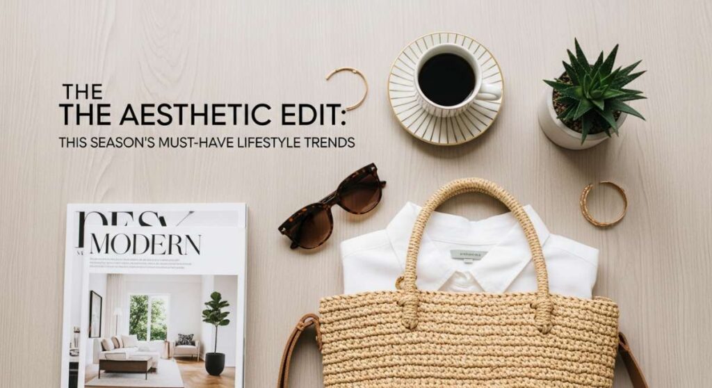 featured: the aesthetic edit: this season's must have lifestyle trends