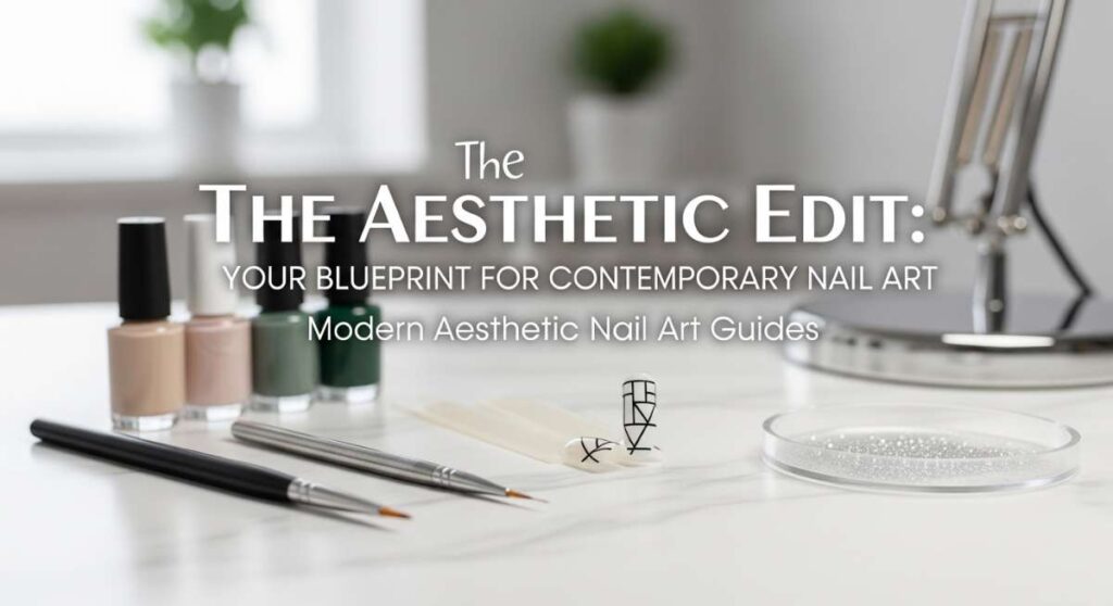 featured: the aesthetic edit: your blueprint for contemporary nail art