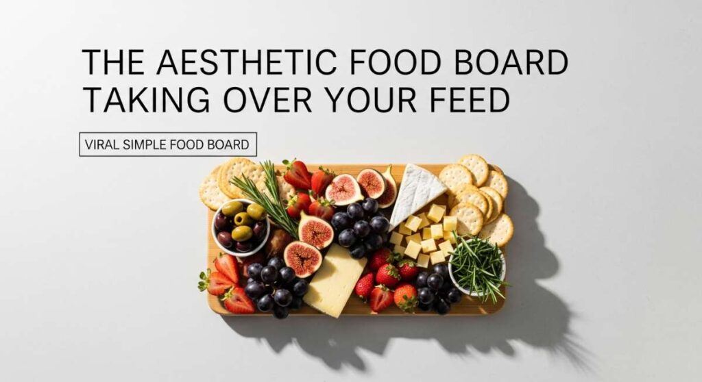 featured: the aesthetic food board taking over your feed