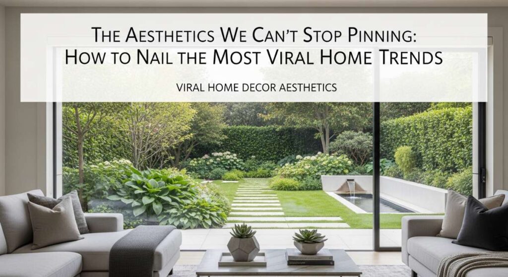featured: the aesthetics we can't stop pinning: how to nail the most viral home trends