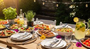featured: the al fresco handbook: mastering summer parties with ease