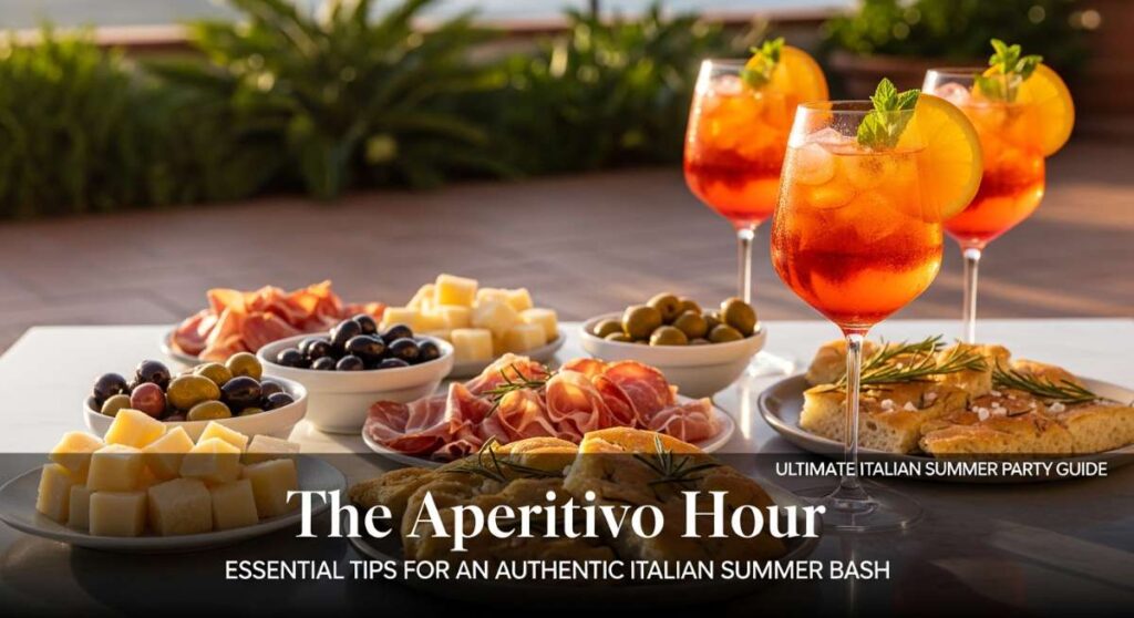 The Aperitivo Hour: Essential Tips for an Authentic Italian Summer Bash featured: the aperitivo hour: essential tips for an authentic italian summer bash