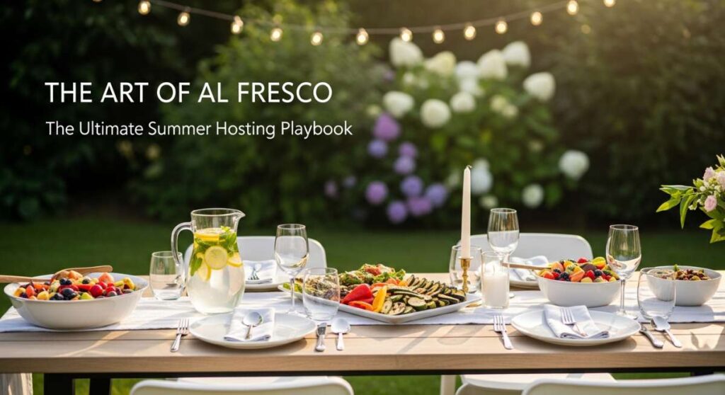 featured: the art of al fresco: the ultimate summer hosting playbook