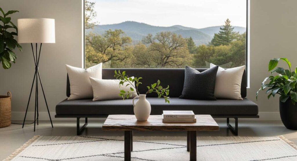 featured: the art of balance: mixing natural textures with modern design