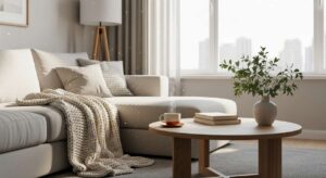 featured: the art of cozy minimalism: how to create a warm, clutter free sanctuary