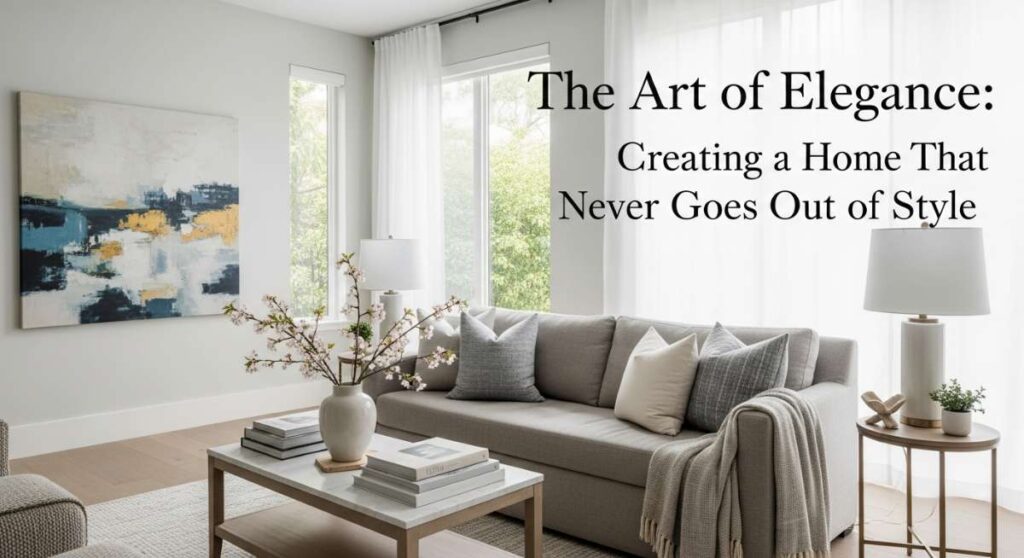 featured: the art of elegance: creating a home that never goes out of style