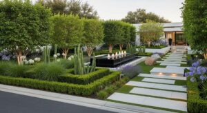featured: the art of first impressions: luxury landscaping designs for modern estates