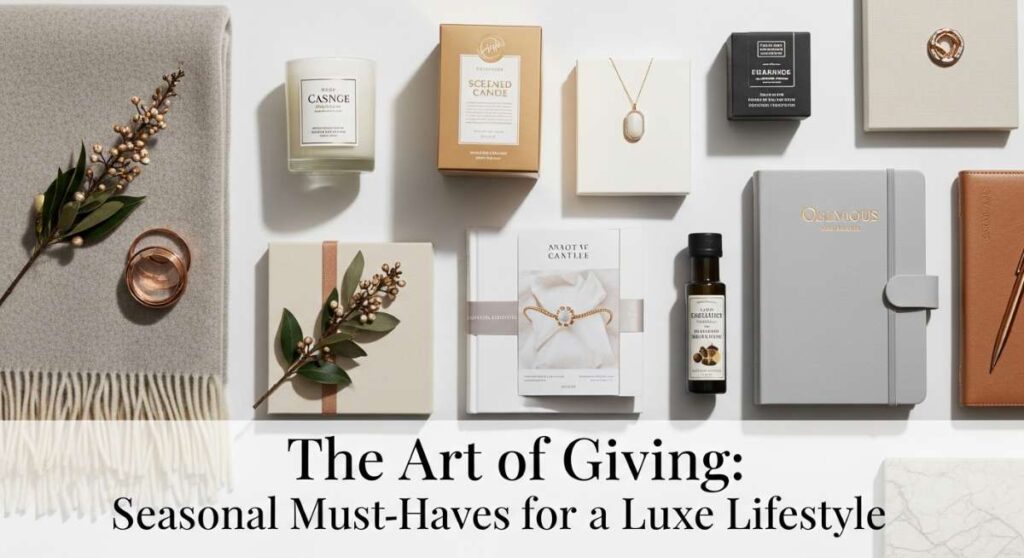 featured: the art of giving: seasonal must haves for a luxe lifestyle