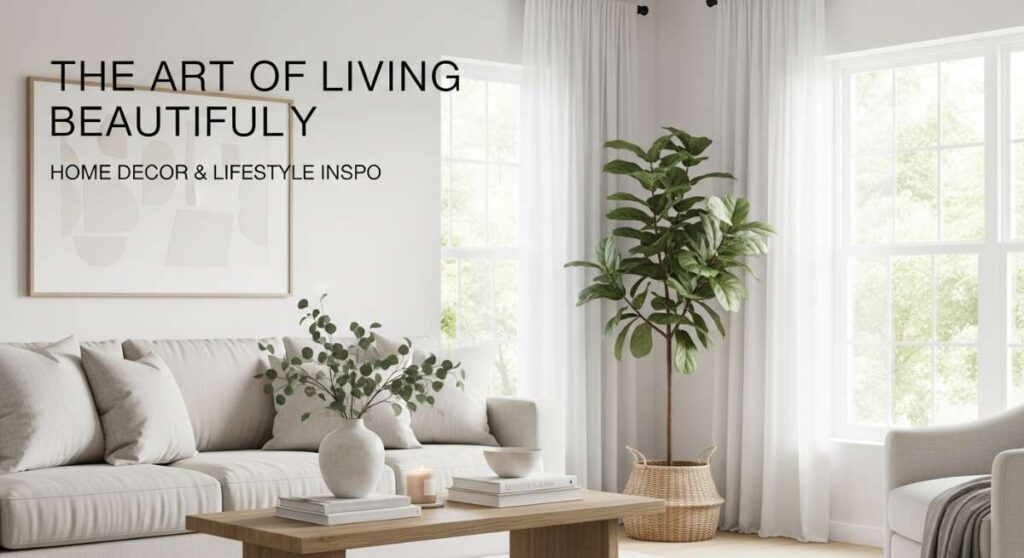 featured: the art of living beautifully: home decor & lifestyle inspo