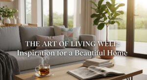 featured: the art of living well: inspiration for a beautiful home