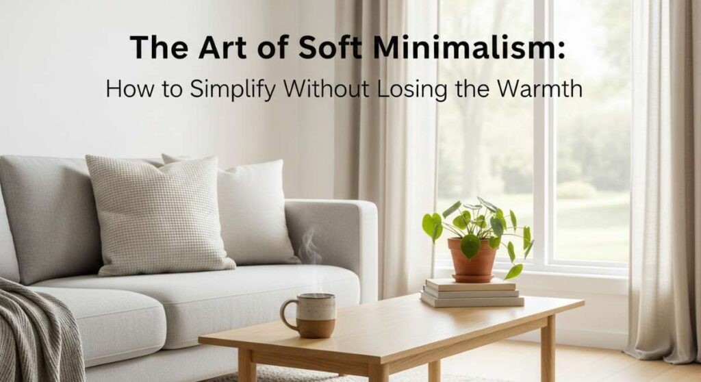 The Art of Soft Minimalism: How to Simplify Without Losing the Warmth featured: the art of soft minimalism: how to simplify without losing the warmth