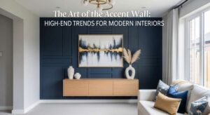 featured: the art of the accent wall: high end trends for modern interiors