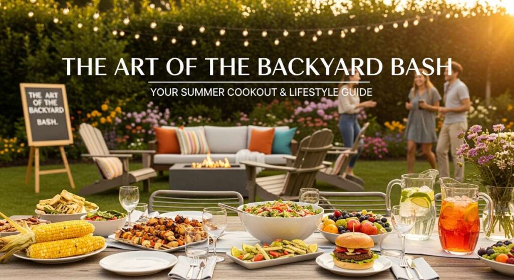 featured: the art of the backyard bash: your summer lifestyle manual